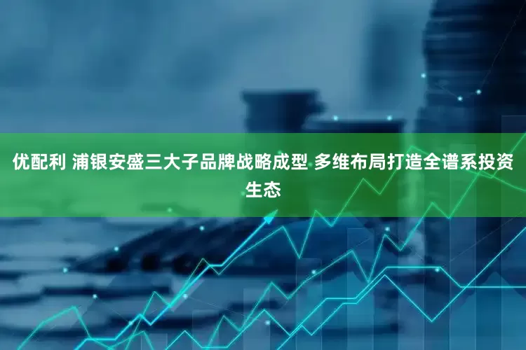 优配利 浦银安盛三大子品牌战略成型 多维布局打造全谱系投资生态